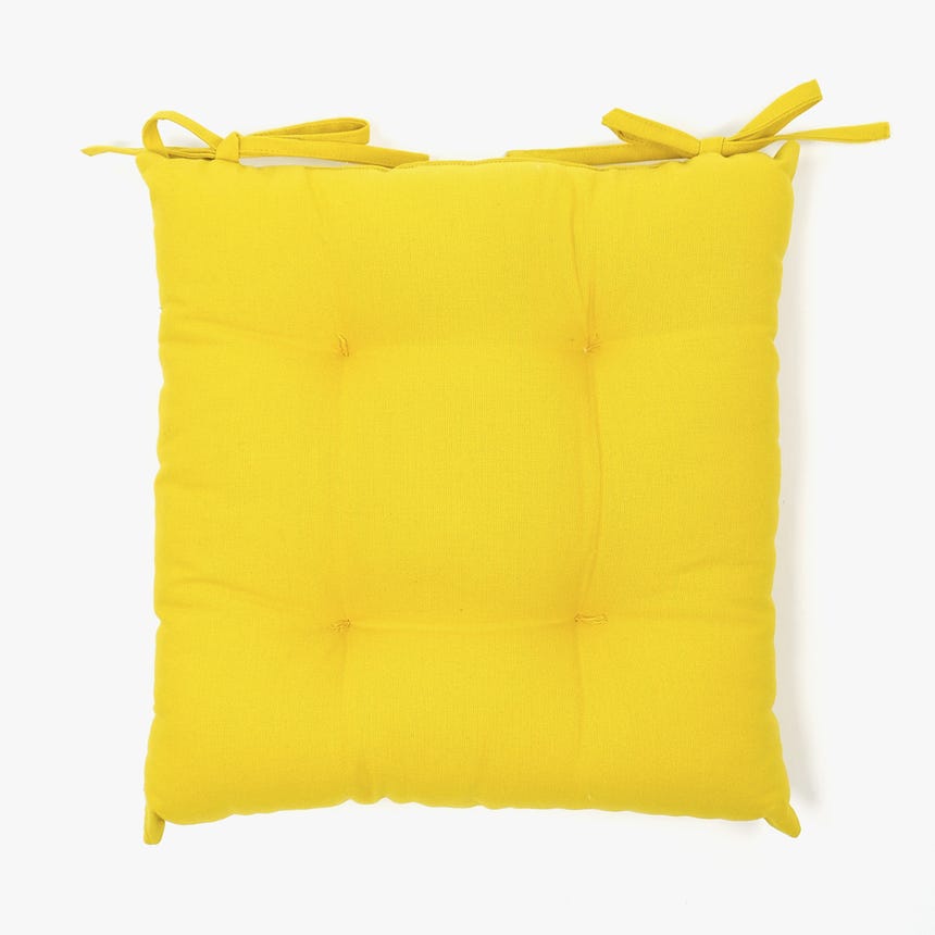 Almofada para Cadeira Açafrão 40x40 cm