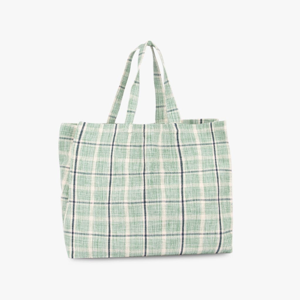 Green cotton bag RIA