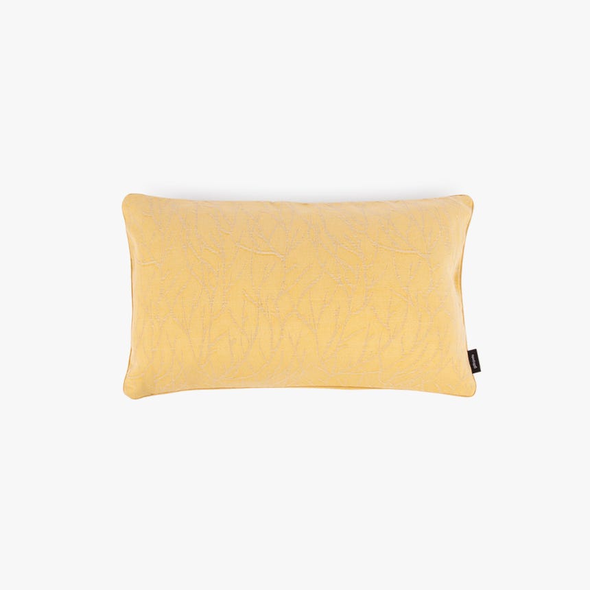 Capa de almofada amarela 30x50cm LARISSA