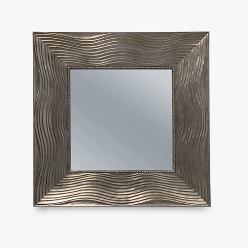 Espelho prateado relevo100x100 WIMMERA